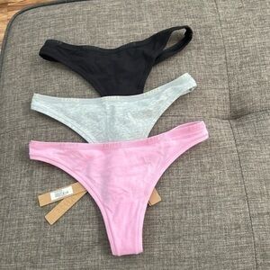 Skins Panties Bundle - Black, Gray, and Pink